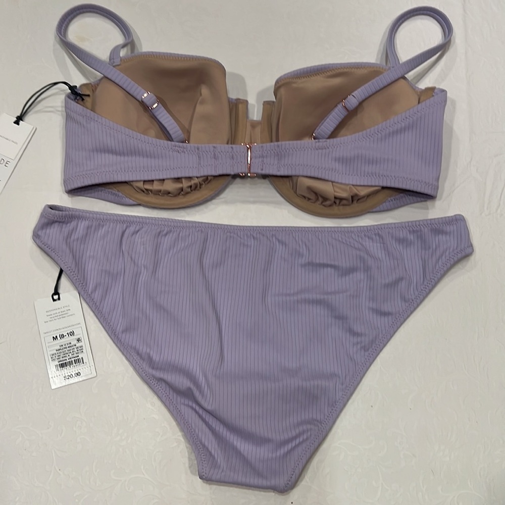 New Shade & Shore Lilac Bikini - Picture 2 of 2